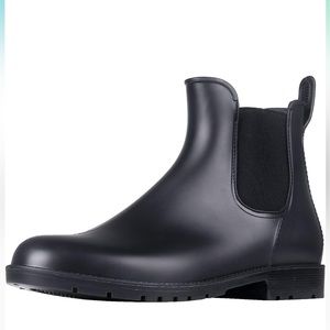 Asgard women’s Chelsea waterproof rain boot size-7